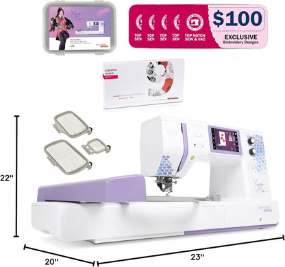 Bernette b79 Yaya Han Edition Sewing & Embroidery Machine Bundle – Style Meets Precision