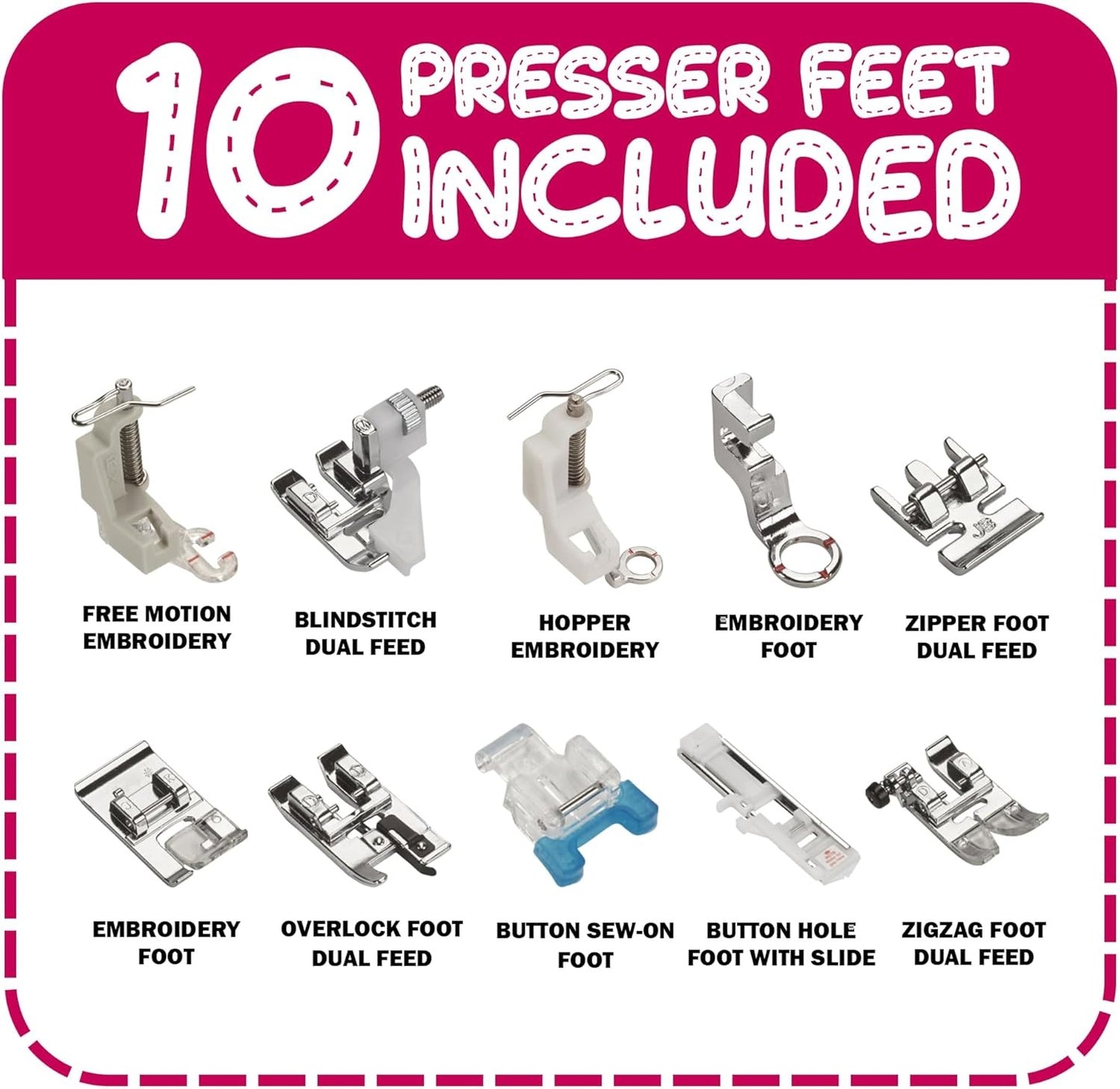 Bernette b79 Sewing & Embroidery Machine Bundle