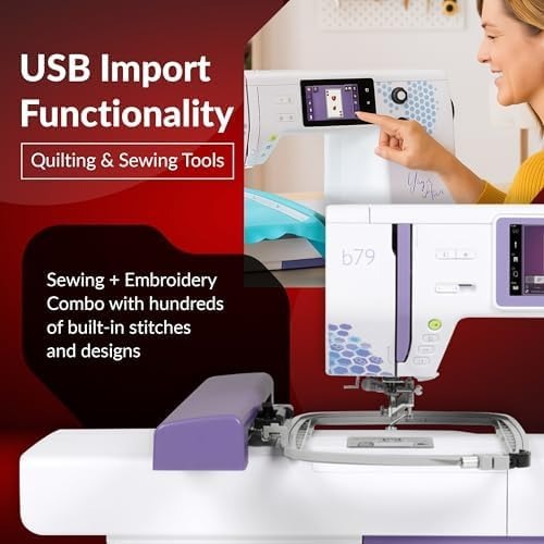 Bernette b79 Yaya Han Edition Sewing & Embroidery Machine Bundle – Style Meets Precision