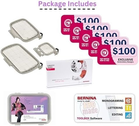 Bernette b79 Yaya Han Edition Sewing & Embroidery Machine Bundle – Style Meets Precision
