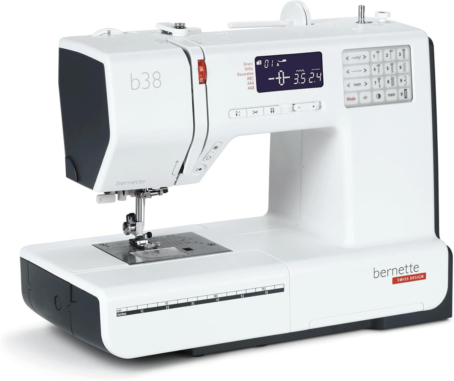 Bernette B38 Computerized Sewing Machine | Northern Lights Thread Set – Creative Power Meets Precision