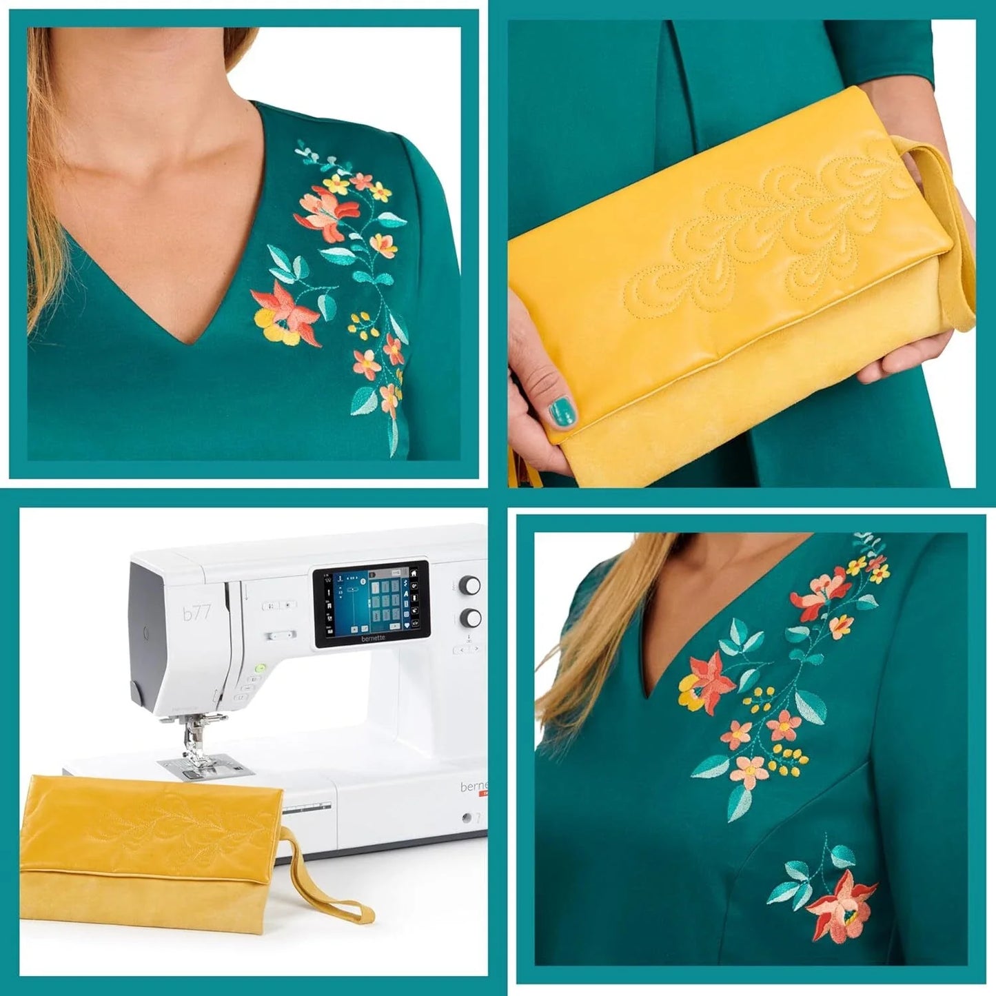Refurbished  Bernette B77 Sewing Machine - Perfect for Beginners and Quilting Enthusiasts